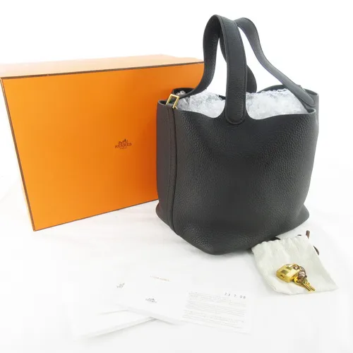 MM トリヨンクレマンス ノワール ゴールド金具