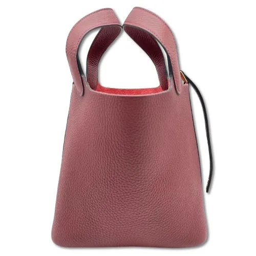 PM トリヨンクレマンス ルージュアッシュ ゴールド金具