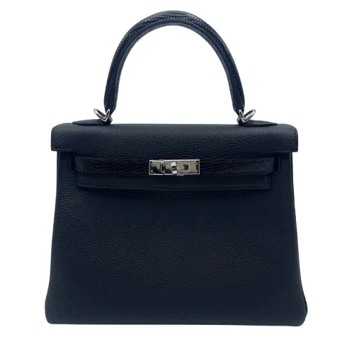 タッチ 25 ノワール トゴ/リザード シルバー金具