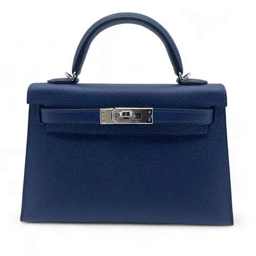 エプソン ブルーネイビー シルバー金具