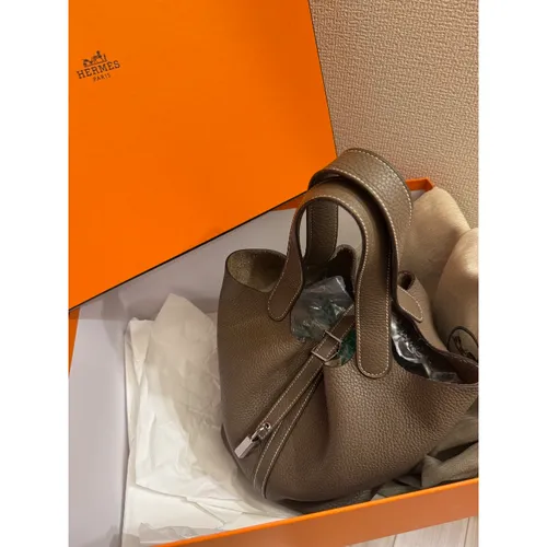 MM トリヨンクレマンス エトゥープ シルバー金具