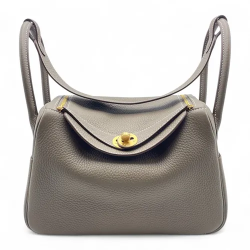 26 エトゥープ トリヨンクレマンス ゴールド金具