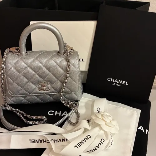 XXS キャビアスキン シルバー