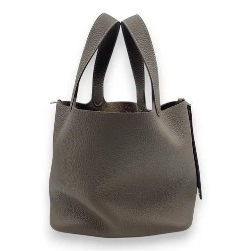 MM トリヨンクレマンス エトゥープ シルバー金具