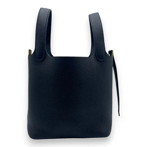 特価！最終価格★エルメス ピコタンロックMM ネイビー U刻印 ゴールド金具 特価！最終価格☆エルメス ピコタンロックMM ネイビー U刻印 ゴールド