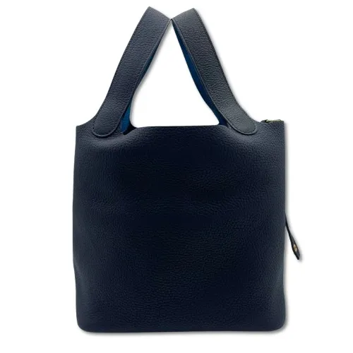 カザック MM トリヨンクレマンス ノワール/ブルーニュイ/ブルーザンジバル ゴールド金具