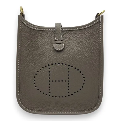 16/TPM トリヨンクレマンス エトゥープ ゴールド金具