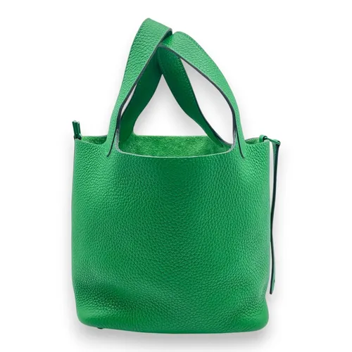 PM バンブー トリヨンクレマンス モノクロームソーグリーン金具