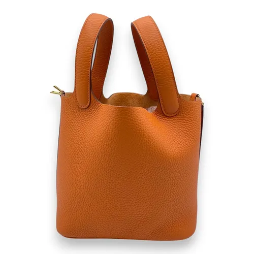 PM トリヨンクレマンス オレンジ ゴールド金具