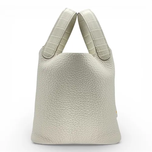 タッチ PM トリヨンクレマンス/アリゲーターマット べトン ゴールド金具