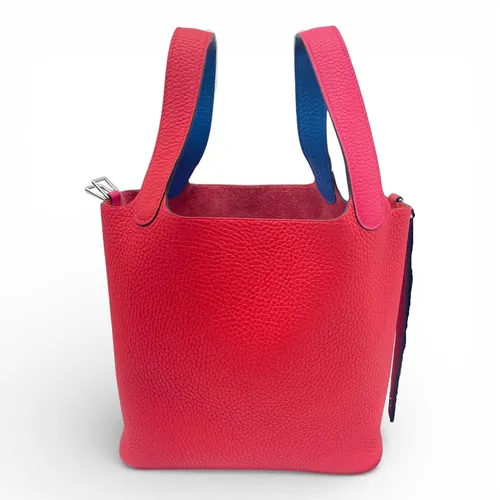 カザック PM トリヨンクレマンス ルージュクー/ローズエクストリーム/ブルーザンジバル シルバー金具