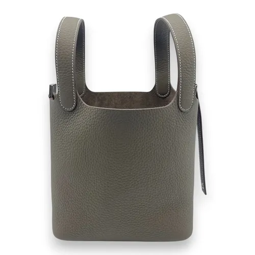 PM トリヨンクレマンス エトゥープ シルバー金具