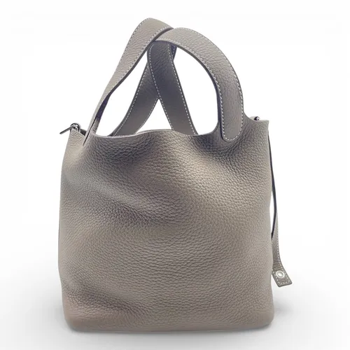 PM トリヨンクレマンス エトゥープ シルバー金具