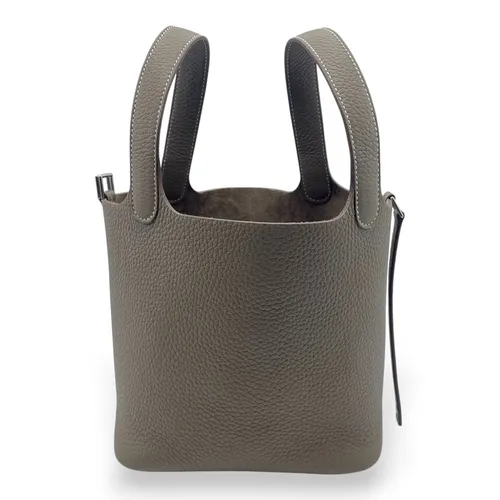 PM トリヨンクレマンス エトゥープ シルバー金具