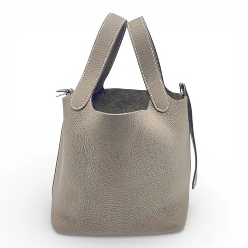 PM トリヨンクレマンス エトゥープ シルバー金具