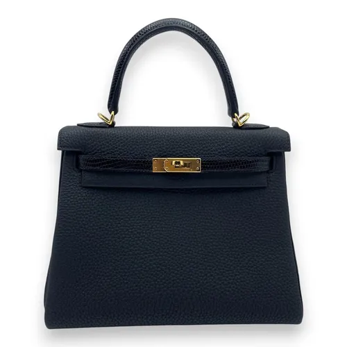 25 トゴ/リザード ノワール ゴールド金具