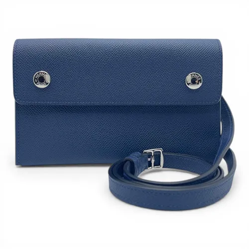 18 エプソン ブルーネイビー シルバー金具