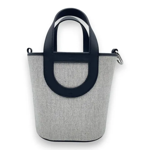 18 スイフト/トワルアッシュ ノワール/エクリュ シルバー金具