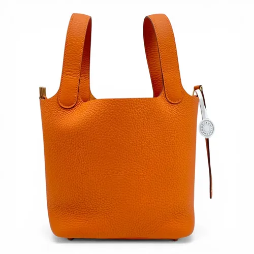 PM トリヨンクレマンス オレンジ ゴールド金具