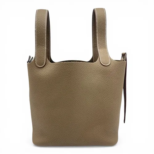 PM トリヨンクレマンス エトゥープ シルバー金具