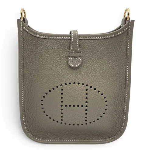 TPM トリヨンクレマンス エトゥープ ゴールド金具