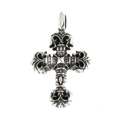 クロムハーツ フィリグリークロス チャーム/シルバー/中古