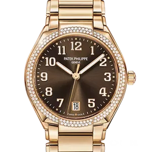 【2022年05月】パテックフィリップ トゥエンティーフォー 7300_1200R-001 ローズゴールド 36mm ブラウン 中古品