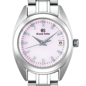 【2025年06月】グランドセイコー ヘリテージ STGF277 ステンレススチール 26mm ピンクシェル 中古品