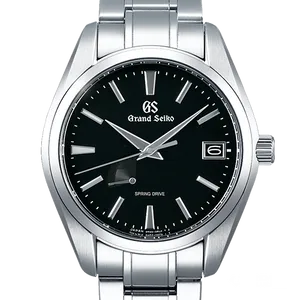 【2025年09月】グランドセイコー ヘリテージ SBGA203 ステンレススチール 41mm ブラック 中古品