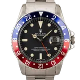 ロレックス GMTマスター 1675 ブラック ステンレススチール 40mm