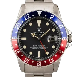 【2024年03月】ロレックス GMTマスター 1675 ステンレススチール 40mm ブラック 中古品