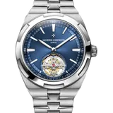 ヴァシュロンコンスタンタン オーヴァーシーズ 6000V/110A-B544 ブルー ステンレススチール 40mm