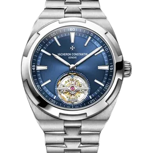 【2025年12月】ヴァシュロンコンスタンタン オーヴァーシーズ 6000V_110A-B544 ステンレススチール 40mm ブルー 未使用品