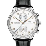 IWC ポルトギーゼ IW371445 シルバー ステンレススチール 40.9mm
