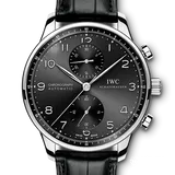 IWC ポルトギーゼ IW371447 ブラック ステンレススチール 40.9mm