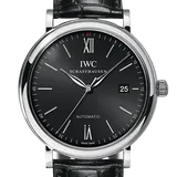 IWC ポートフィノ IW356502 ブラック ステンレススチール 40mm