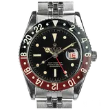 ロレックス GMTマスター 6542 ブラック ステンレススチール 40mm