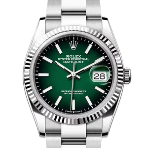 【2026年07月】ロレックス デイトジャスト 126234 ステンレススチール 36mm グリーンオンブレ 新品
