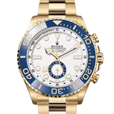 ロレックス ヨットマスター2 126688 ホワイト イエローゴールド 44ｍｍ