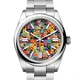 ロレックス オイスターパーペチュアル 134300 マルチカラー、ジュビリーモチーフ 41mm ステンレススチール