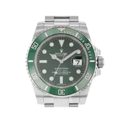 116610LV グリーン  ステンレススチール オイスターブレス