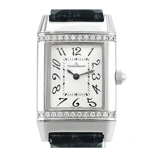 【2022年02月】ジャガー・ルクルト レベルソ 265.8.08 ステンレススチール 33mm×21mm ホワイトシェル 中古品