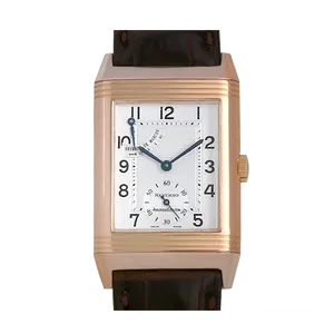 【2022年10月】ジャガー・ルクルト レベルソ Q2702420 ピンクゴールド 42mm×26mm シルバー 中古品