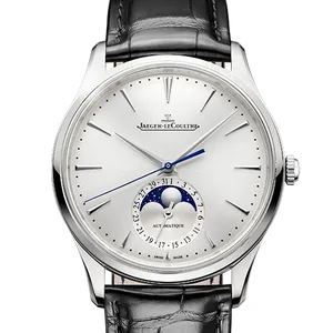 【2025年03月】ジャガー・ルクルト マスターウルトラムーン Q1368430 ステンレススチール 39mm シルバーグレー 中古品