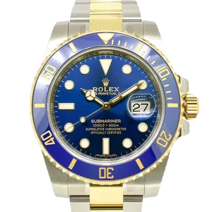 【2025年09月】ロレックス サブマリーナーデイト 116613LB ステンレススチール+イエローゴールド 40mm ブルー 中古品