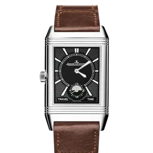 【2025年10月】ジャガー・ルクルト レベルソ Q3848422 ステンレススチール 47mm×28.3mm シルバーグレー 中古品