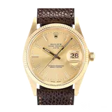 ロレックス オイスターパーペチュアル 1503/8 シャンパンゴールド ステンレススチール+イエローゴールド 34mm
