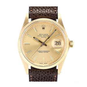 【2023年06月】ロレックス オイスターパーペチュアル 1503_8 ステンレススチール+イエローゴールド 34mm シャンパンゴールド 中古品