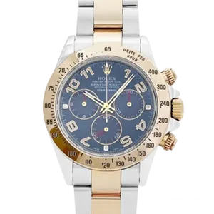 【2021年11月】ロレックス デイトナ 116523 ステンレススチール+イエローゴールド 40mm ブルー 中古品