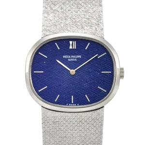 【2023年01月】パテックフィリップ ゴールデンエリプス 3545_2 ホワイトゴールド 32mm ブルー 中古品